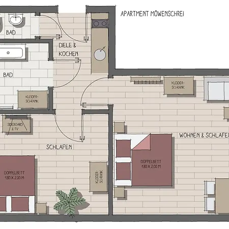 Apartmenthaus Moewenschrei